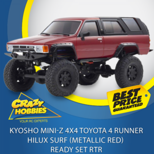 Kyosho Mini-Z 4X4 4Runner, Red, KYO32522MR
