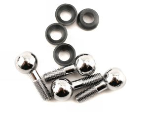 Traxxas Pivot balls (4)/ pivot ball cap bushings (4)