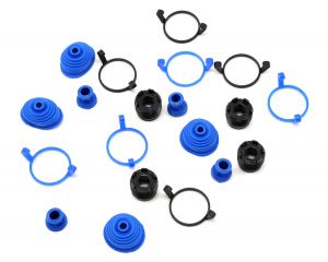 Traxxas Pivot ball caps (4)/ dust boots, rubber (4) * SOLD OUT*