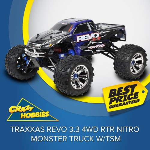 traxxas nitro monster truck