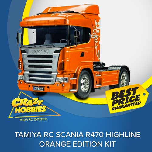 tamiya scania r470 orange edition