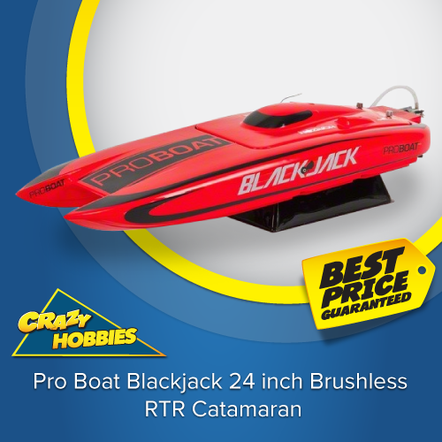 Pro boat blackjack 24 brushless catamaran rtr