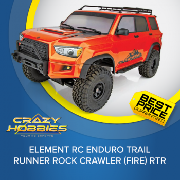 Element RC Enduro Trail runner Rock Crawler (Fire) RTR *IN STOCK*