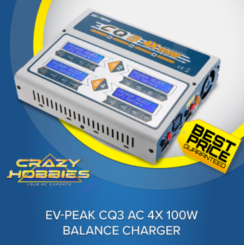 EV-Peak CQ3 AC 4x 100W Balance Charger *SOLD OUT*