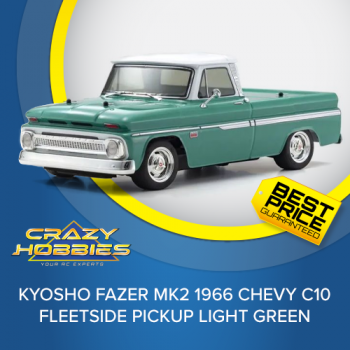 Kyosho Fazer MK2 1966 Chevy C10 Fleetside Pickup Light Green *IN STOCK*
