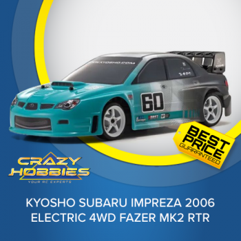 KYOSHO SUBARU IMPREZA 2006 Electric 4WD FAZER Mk2 RTR *IN STOCK*