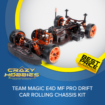 TEAM MAGIC E4D MF PRO DRIFT CAR ROLLING CHASSIS KIT *IN STOCK*